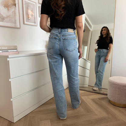 Naomi High Waist Jeans - Blauw